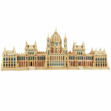 Woodcraft Dřevěné 3D puzzle parlament v Budapešti / od 10 let / Obtížnost: střední