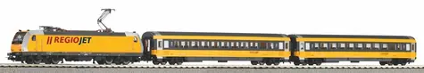 Piko 59019 Startovací sada SmartControl CZ Osobní vlak Regiojet VI / měřítko H0 (1:87) / délka 745mm / rádius 358mm / 14
