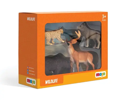 Mojo Animal Planet Startovací sada lesní zvířata 4 ks / od 3 let