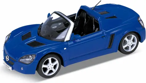 Welly Opel Speedster model modrá / 1:34 / od 3 let