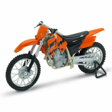 Welly Motocykl KTM 450SX Racing oranžová / 1:18 / od 3 let