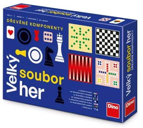DINO Velký soubor her / od 6 let