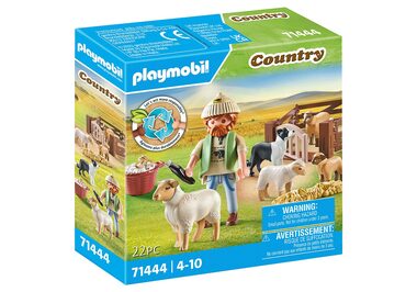 Playmobil® Country 71444 Mladý pastýř s ovečkami / Počet dílků: 22 / od 4 let
