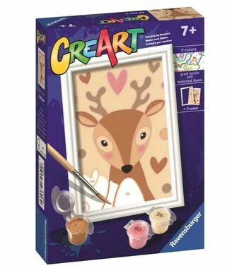Ravensburger CreArt Roztomilý jelen / od 7 let
