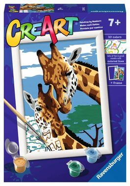 Ravensburger CreArt Roztomilé žirafy / od 7 let