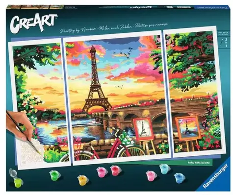 Ravensburger CreArt Na břehu Seiny / od 14 let