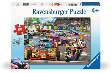 Ravensburger Závod rychlých kol / 60 dílků / od 4 let