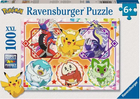 Ravensburger Hraví Pokémoni / 100 dílků / od 6 let