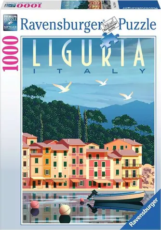 Ravensburger Pohlednice z Ligurie / 1000 dílků / od 14 let