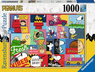 Ravensburger Peanuts: Snoopy: Momentky / 1000 dílků / od 14 let