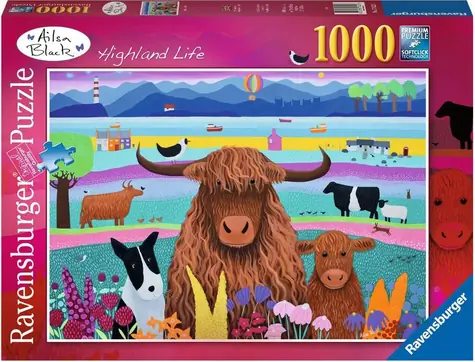 Ravensburger Život na vysočině / 1000 dílků / od 14 let