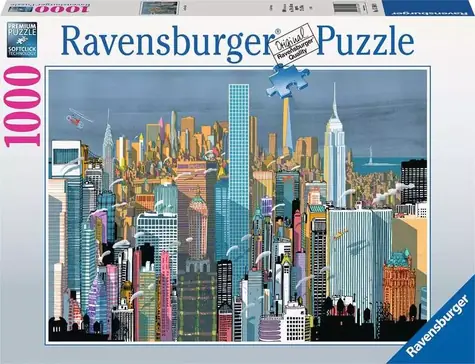 Ravensburger Město New York / 1000 dílků / od 14 let