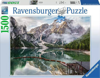 Ravensburger Jezero Braies, Itálie / 1500 dílků / od 14 let