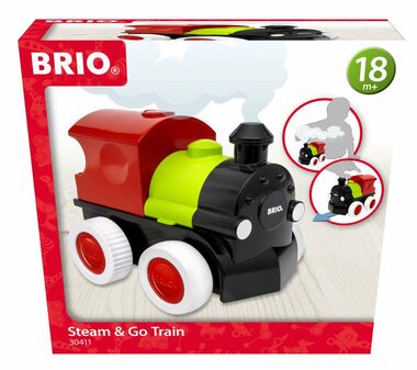 BRIO Parní vláček Steam & Go / od 18 měsíců