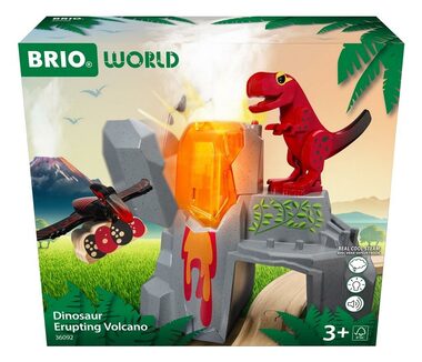 BRIO Dinosauří soptící vulkán / od 3 let