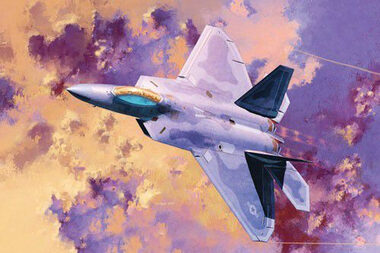 ACADEMY 12423 F-22A Raptor / Plastikový model / 1:72 / od 14 let