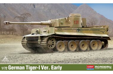 ACADEMY 13422 Tiger 1 (Early Version) / Plastikový model / 1:72 / Počet dílků: 100+ / od 14 let