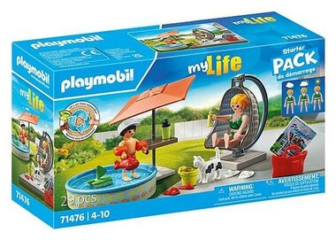 Playmobil® City Life 71476 Vodní hrátky na zahradě / Počet dílků: 29 / od 4 let