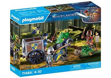 Playmobil® Novelmore 71484 Přepadení transportního vozu / Počet dílků: 97 / od 4 let