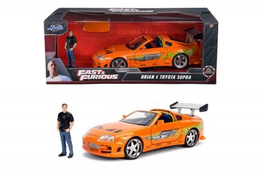 Jada Rychle a zběsile auto 1995 Toyota Supra / měřítko: 1:24 / od 8 let
