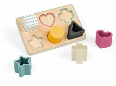 Bigjigs Toys Vkládací puzzle Tvary / od 1 roku