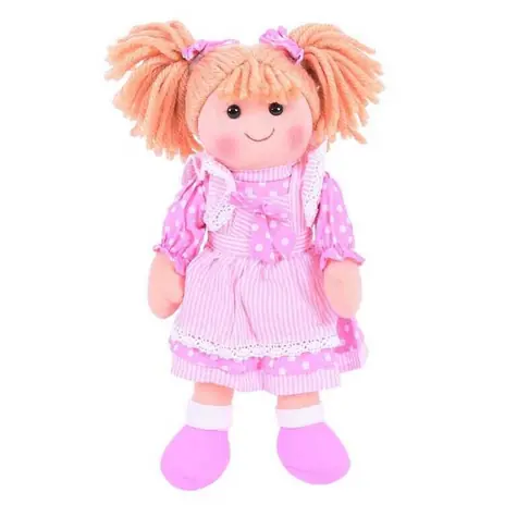 Bigjigs Toys Látková panenka Anna 34 cm / od 0 let