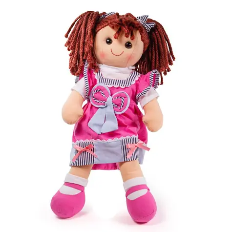 Bigjigs Toys Látková panenka Emma 38 cm / od 0 let