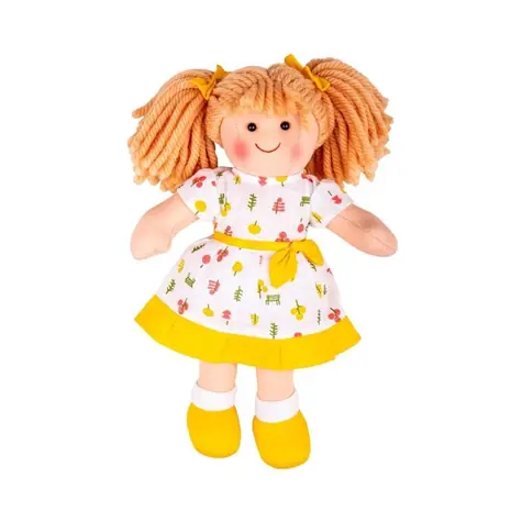 Bigjigs Toys Látková panenka Zoe 28cm / od 0 let