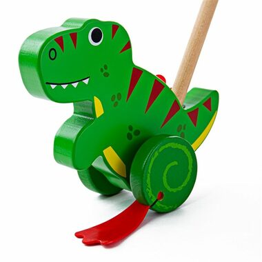 Bigjigs Baby Dřevěný jezdík T-Rex / od 1 roku