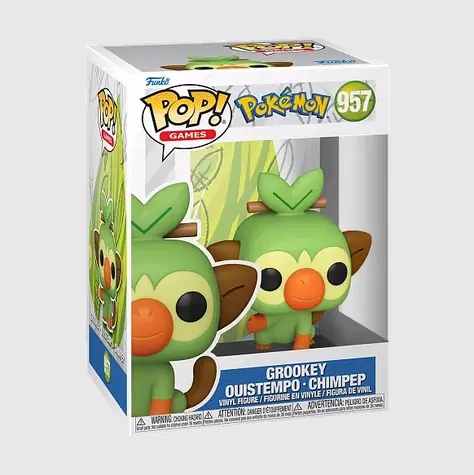 Funko POP Games: Pokemon S14 - Grookey (EMEA) / od 3 let