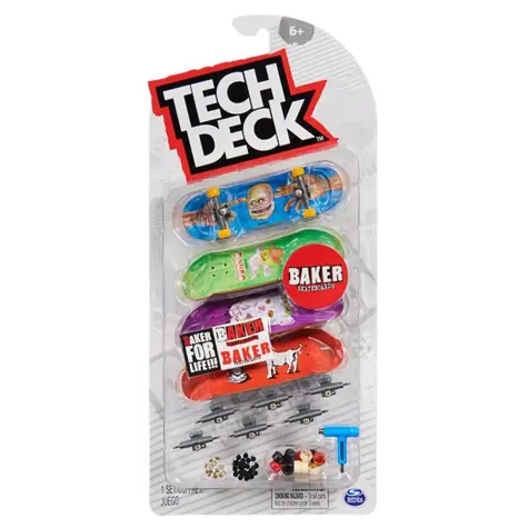 Spin Master Tech Deck Fingerboard Čtyřbalení / od 6 let