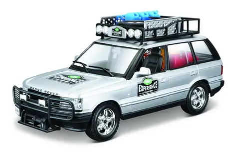Bburago Range Rover stříbrná / měřítko 1:24 / od 3 let