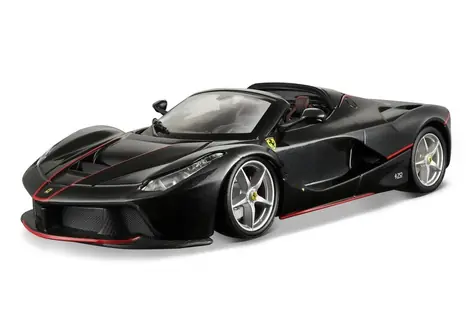 Bburago Ferrari La Ferrari Aperta černá / měřítko 1:24 / od 3 let