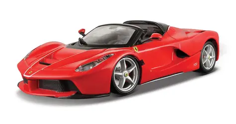 Bburago Ferrari La Ferrari Aperta červená / měřítko 1:24 / od 3 let