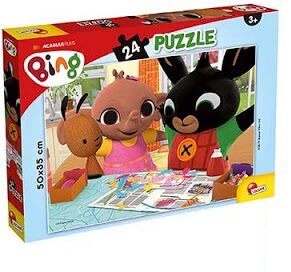 Liscianigioch Bing puzzle Hrajeme si / 24 dílků / od 3 let