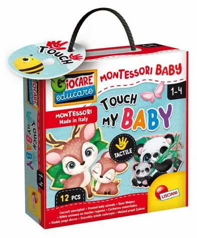Liscianigioch Montessori Baby Touch - Maminka a mláďě / od 1 roku