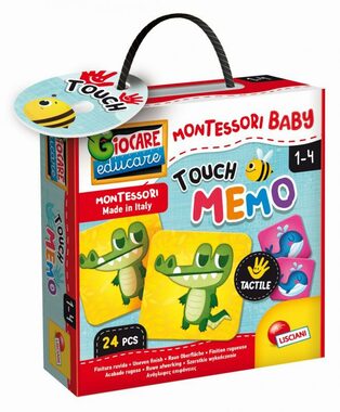 Liscianigioch Montessori Baby Touch - Pexeso / od 1 roku