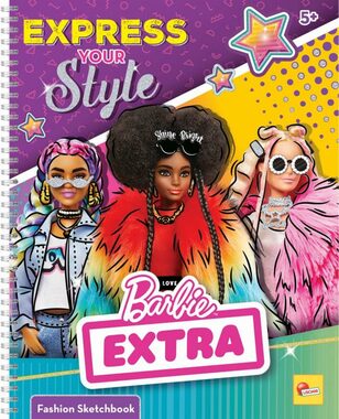 Liscianigioch Barbie Sketch Book Vyjádři svůj styl / od 5 let
