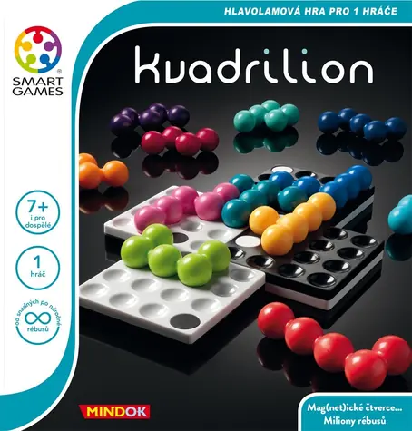 Mindok SMART - Kvadrilion / Délka hry: 5 minut / Počet hráčů: 1 / od 7 let