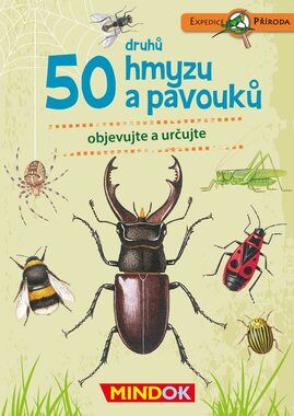 Mindok Expedice příroda: 50 druhů hmyzu a pavouků / Délka hry: 15 minut / Počet hráčů: 1 / od 6 let