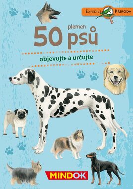 Mindok Expedice příroda: 50 plemen psů / Délka hry: 15 minut / Počet hráčů: 1 / od 6 let