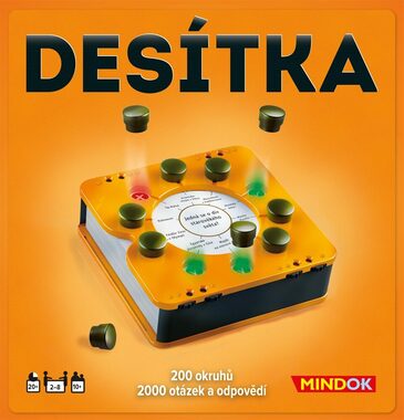 Mindok Desítka / Délka hry: 20 minut / Počet hráčů: 2 - 8 / od 10 let