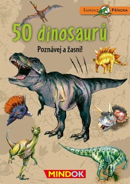 Mindok Expedice příroda: 50 dinosaurů / Délka hry: 15 minut / Počet hráčů: 1 / od 6 let