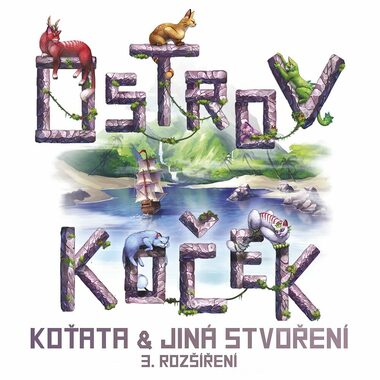 Mindok Ostrov koček: Koťata & jiná stvoření – 3. rozšíření / Délka hry: 90 minut / Počet hráčů: 1 - 6 / od 8 let