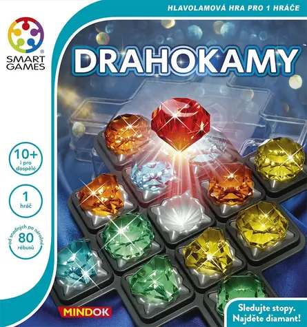 Mindok SMART - Drahokamy / Délka hry: 5 minut / Počet hráčů: 1 / od 10 let