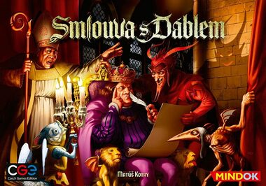 Mindok Smlouva s ďáblem / Délka hry: 120 minut / Počet hráčů: 4 - 4 / od 13 let