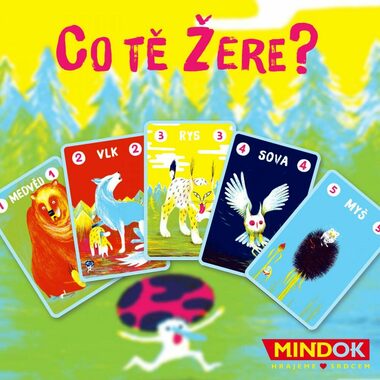 Mindok Co tě žere? / Délka hry: 15 minut / Počet hráčů: 2 - 5 / od 8 let