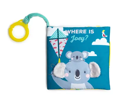Taf Toys Knížka s aktivitami Where Is Joey / od 6 měsíců
