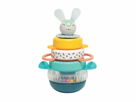 Taf Toys Pyramida Hunny Bunny / od 9 měsíců