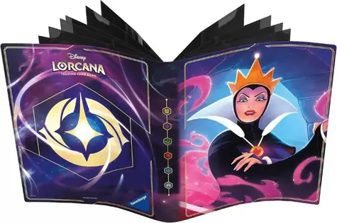 Disney Lorcana: The First Chapter - Card Portfolio The Queen / album na 64 standardních a 8 nadměrných karet / od 8 let
